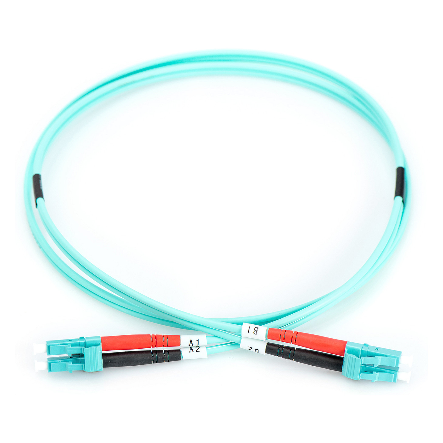 Kabllo për Rrjet DIGITUS LWL Patch Cable LC-LC 10.0 m Multimode Duplex OM3 - 4