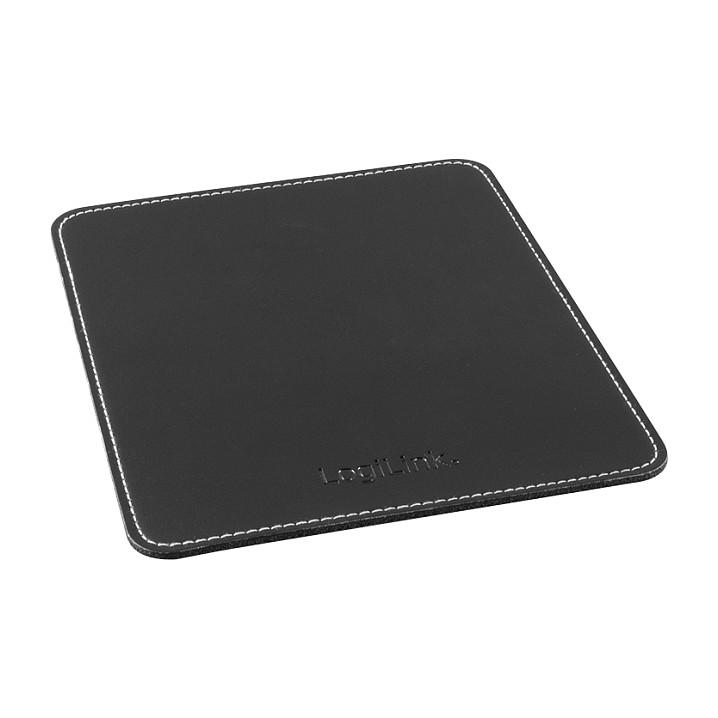 Mauspad LogiLink ID0150 / Dizajn Lëkure / 220 x 180 x 3 mm / Anti-Rrëshqitje – Zezë - 10