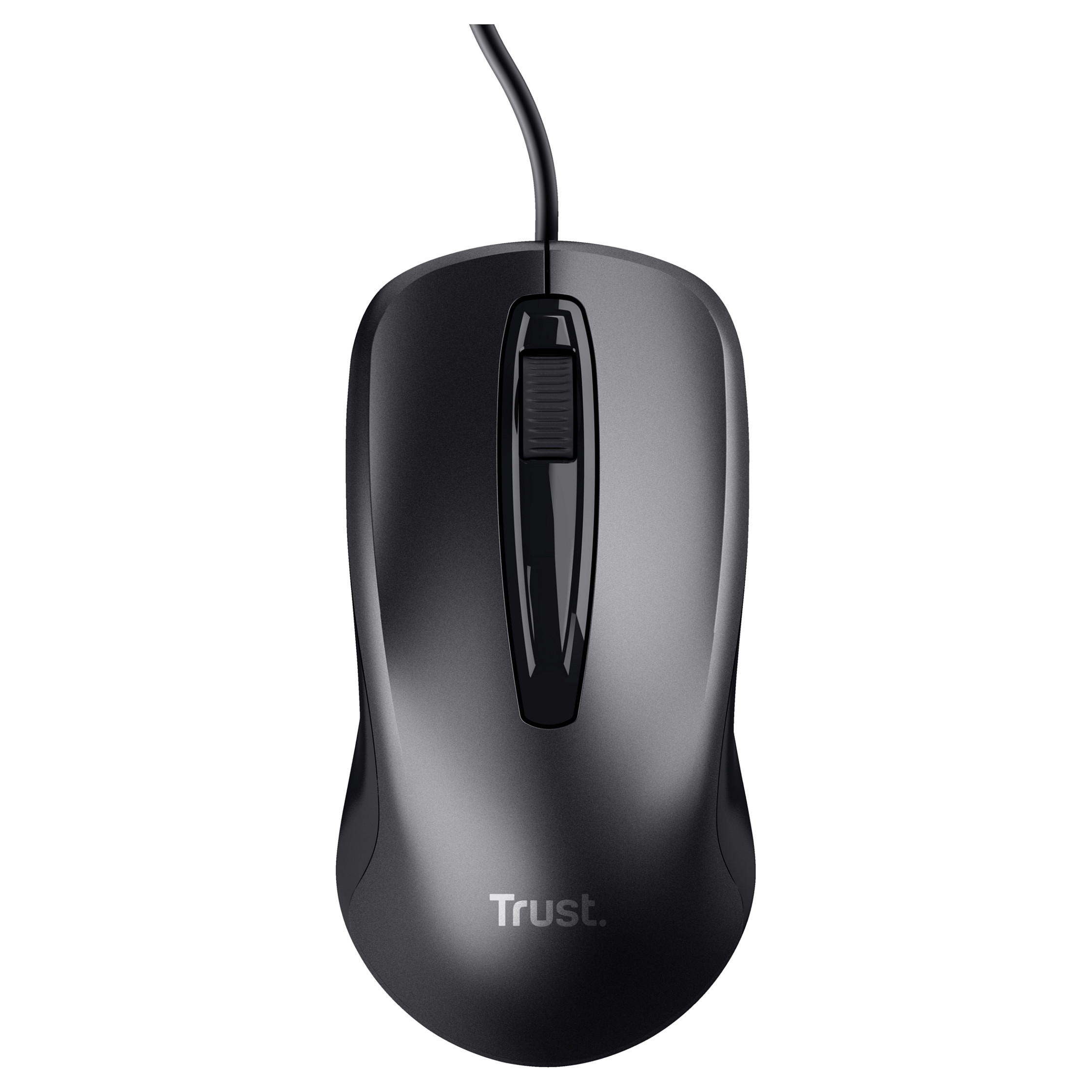 Maus me kabllo Trust Carve – Zezë - 3
