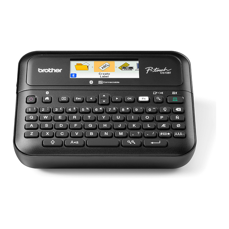 Printer Termal Brother PT-D610BTVP / P-touch / 180 DPI / 24mm / 30 mm/sec / USB + Bluetooth /  - Zezë
