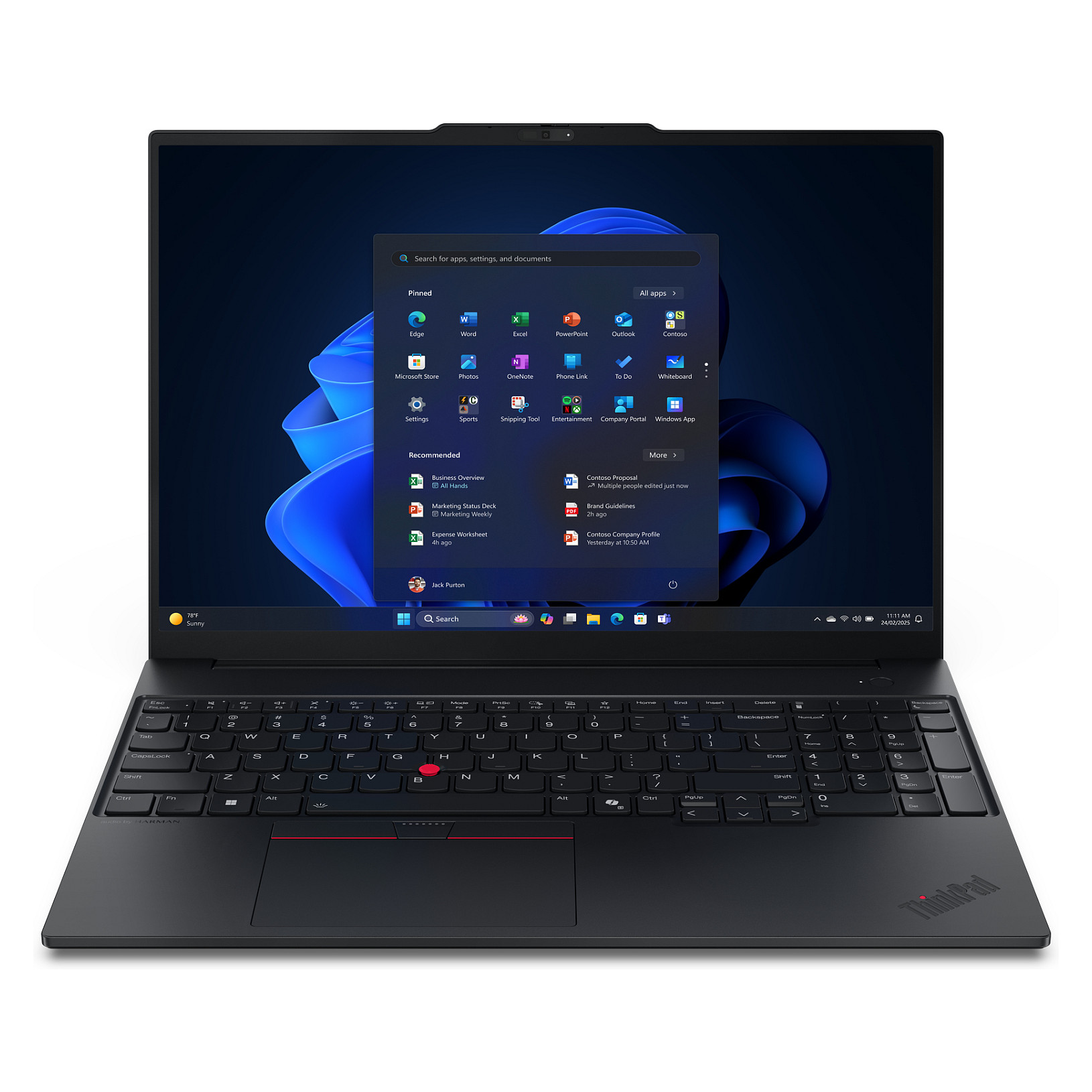 Laptop Lenovo ThinkPad E16 Gen 3 / Ryzen 5 220 / 16GB DDR5 / 512GB / 16" WUXGA IPS / AMD Radeon 740M - Zezë