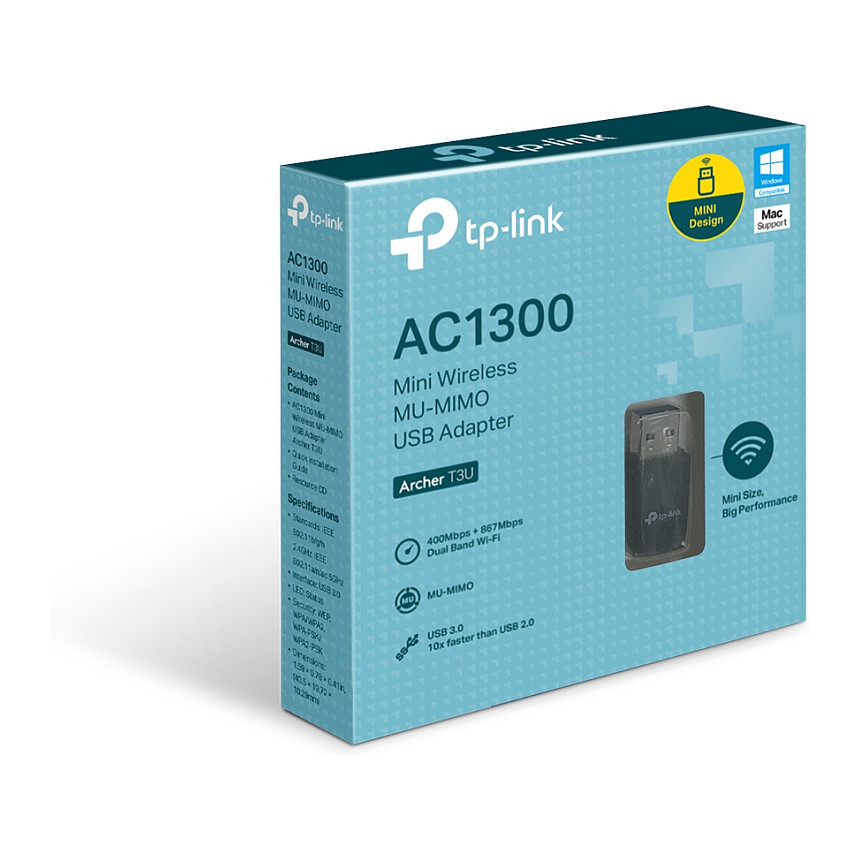 TP-Link Archer T3U / Wi-Fi 5 867 Mbit/s / i zi - 4