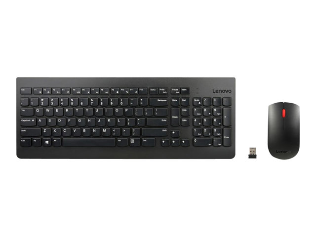 Combo (Tastierë&Maus) Lenovo 510 / Wireless / 2.4GHz / Full-Size / Island-Style / 1200 DPI / QWERTY US – Zezë