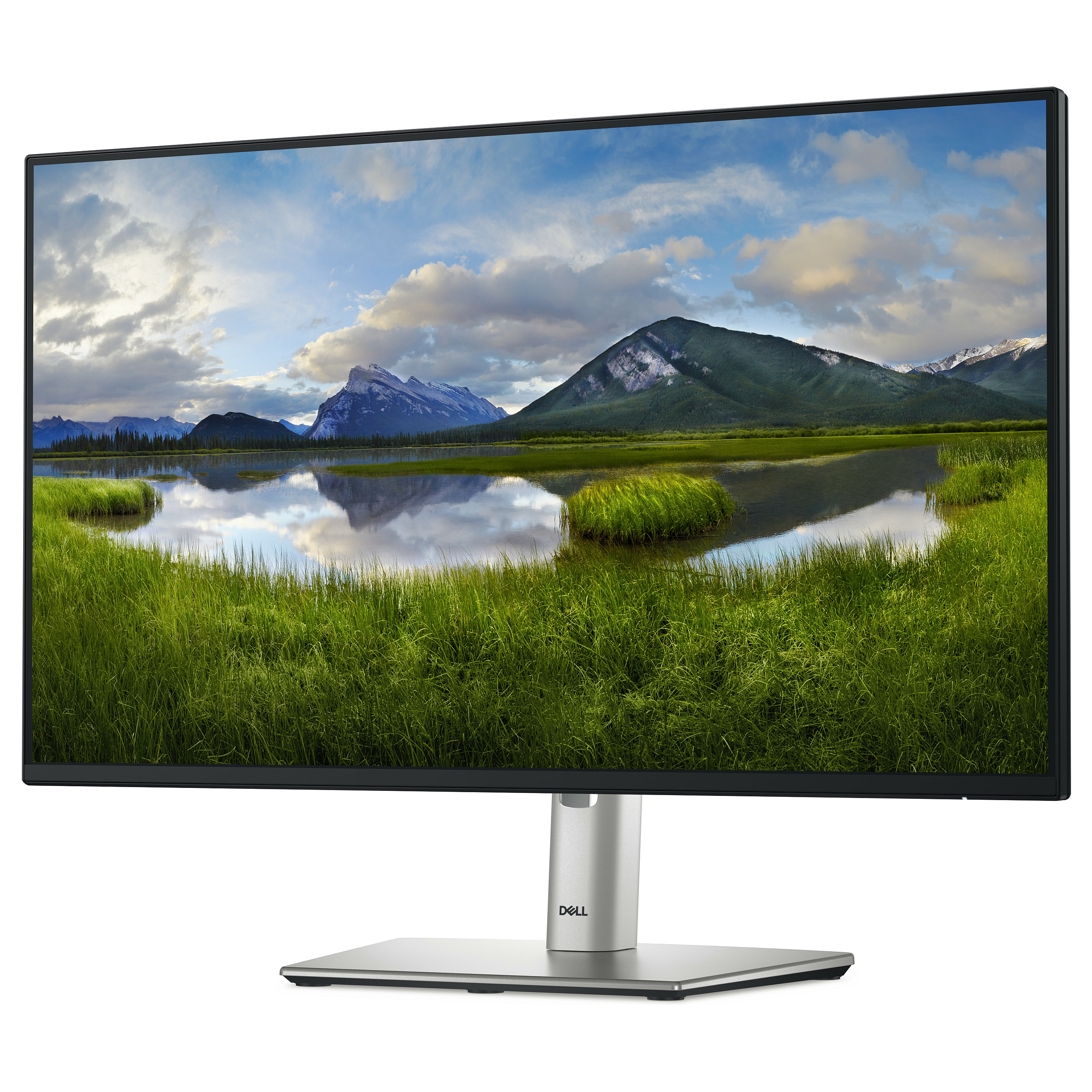 Monitor Dell P2425H / 23.8"/ Full HD IPS / 100Hz / 5ms / HDMI+DP+VGA+USB - Zezë / Argjend - 2