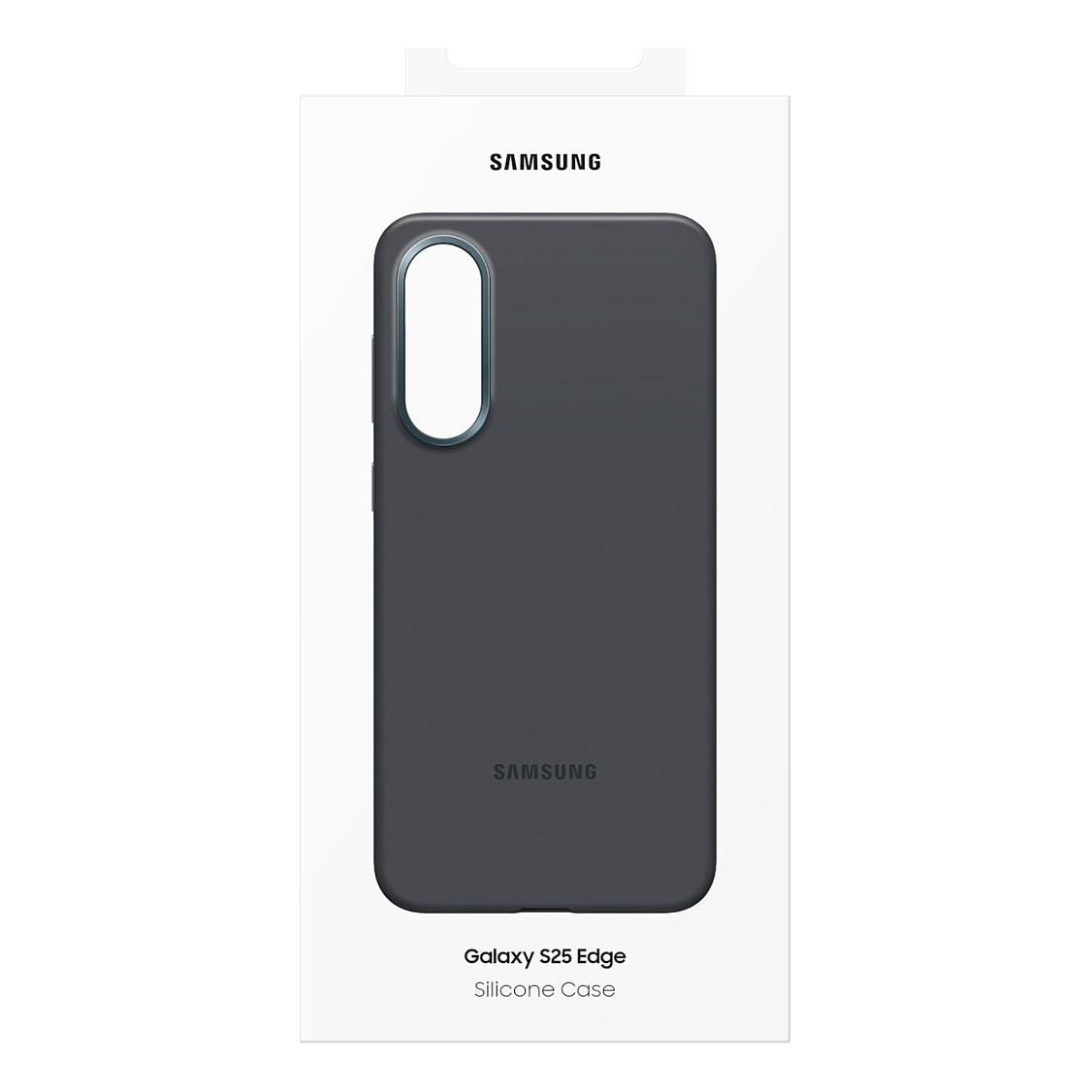Aksesorë për Telefon Samsung EF-PS937CBEGWW / Silicone Case / Galaxy S25 Edge - Zezë - 7