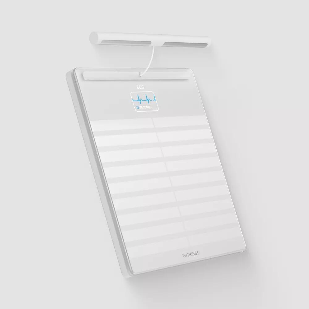 Peshore Withings Body Scan / WBS08-WHITE-ALL-INTER / 200kg / Wi-Fi + Bluetooth / 2.8" LCD / Body Composition – Bardhë - 2