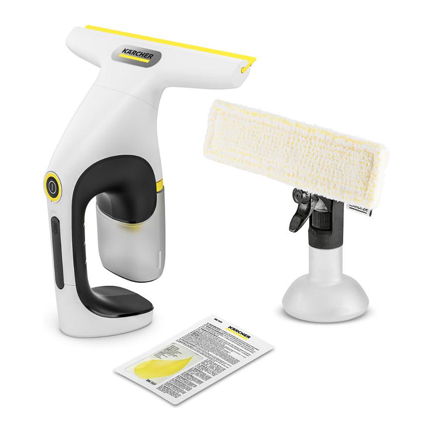 Pastrues Elektrik për Xhama Kärcher WV 1 Compact Care / 25min / 100ml / 250mm / Li-Ion – Bardhë