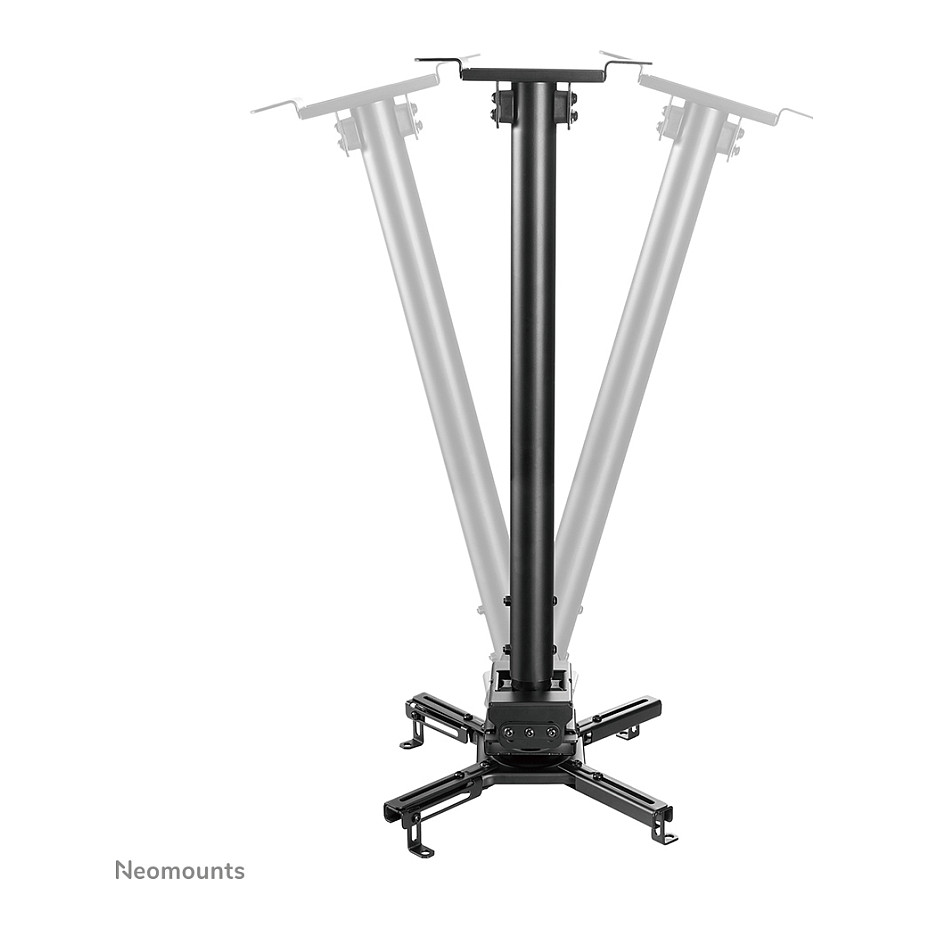 Mbajtëse / Tabelë për projektor  Neomounts CL25-540BL1 – Universal Ceiling Mount for Projectors, Height Adjustable 60.5–90.5 cm, 35 kg - 8