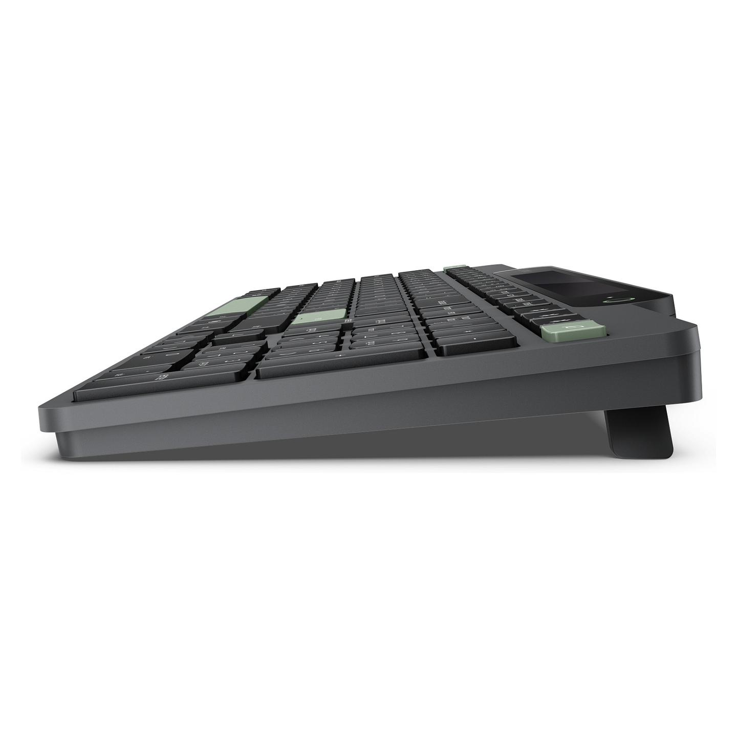 Tastierë pa kabllo Lenovo me Karikim Automatik / Bluetooth / QWERTZ - Zezë - 3