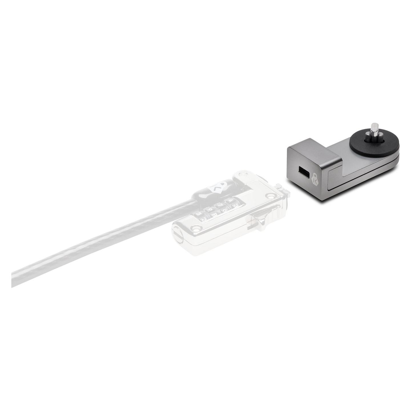 Aksesor për Siguri Kensington K65101WW / Locking Adapter / Apple Mac Studio / NanoSaver / Tool-Free Installation - Argjend - 4