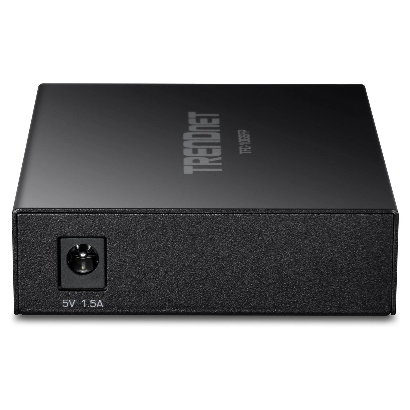 Konvertues Mediash TRENDnet TFC-10GSFP, 1x RJ45 10GbE, 1x SFP+ 10GbE - Zezë - 3