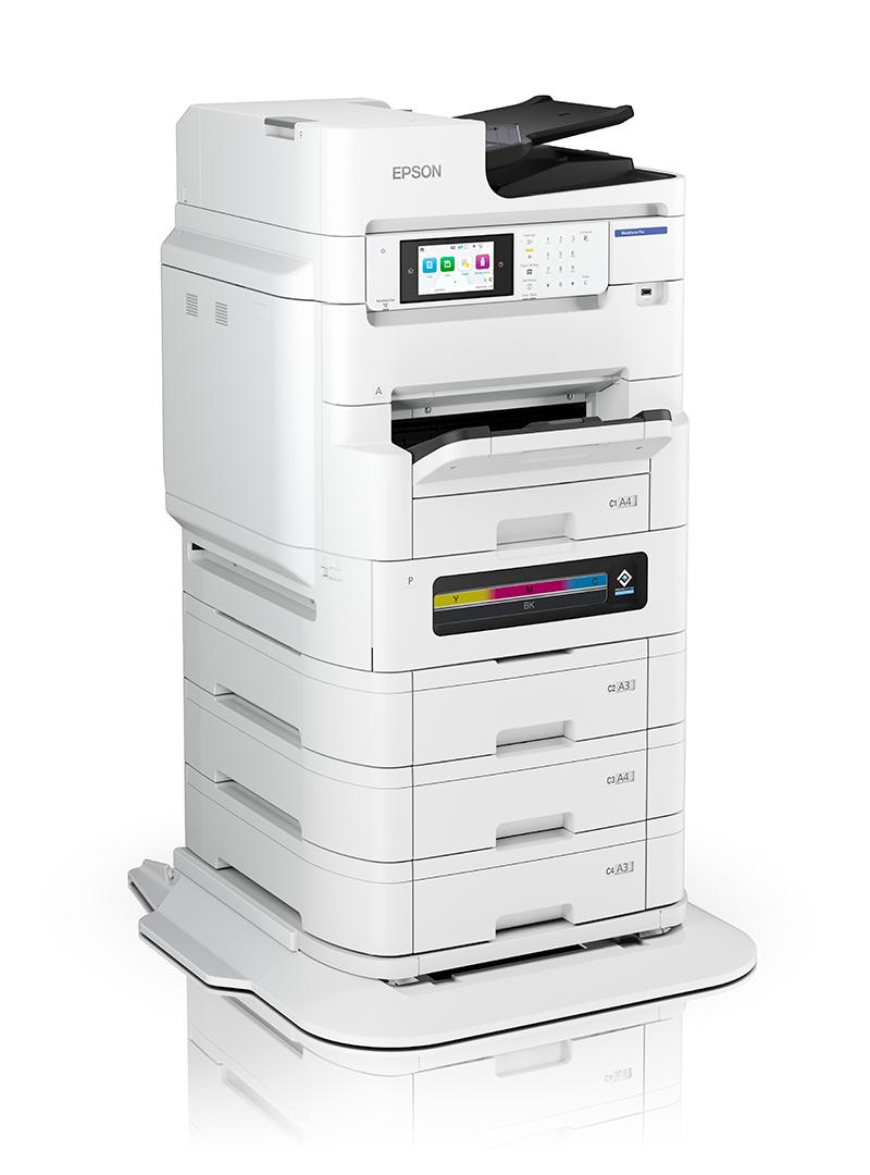 Printer Multifunksional Epson WorkForce Pro EM-C8101 BA / me Ngjyra / A3 / 4-në-1 / Wi-Fi - Bardhë