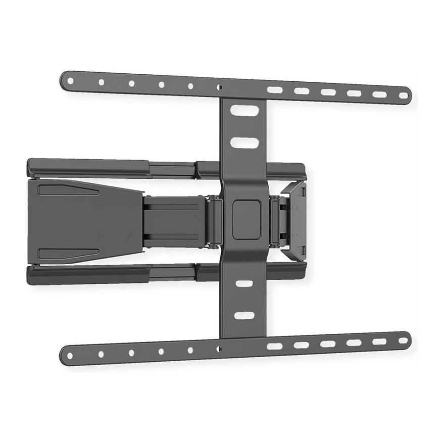 Mbajtëse për TV VALUE 17.99.1188 / 1 TV / 43–90" / deri 50kg / VESA deri 600x400 / Full Motion - Zezë