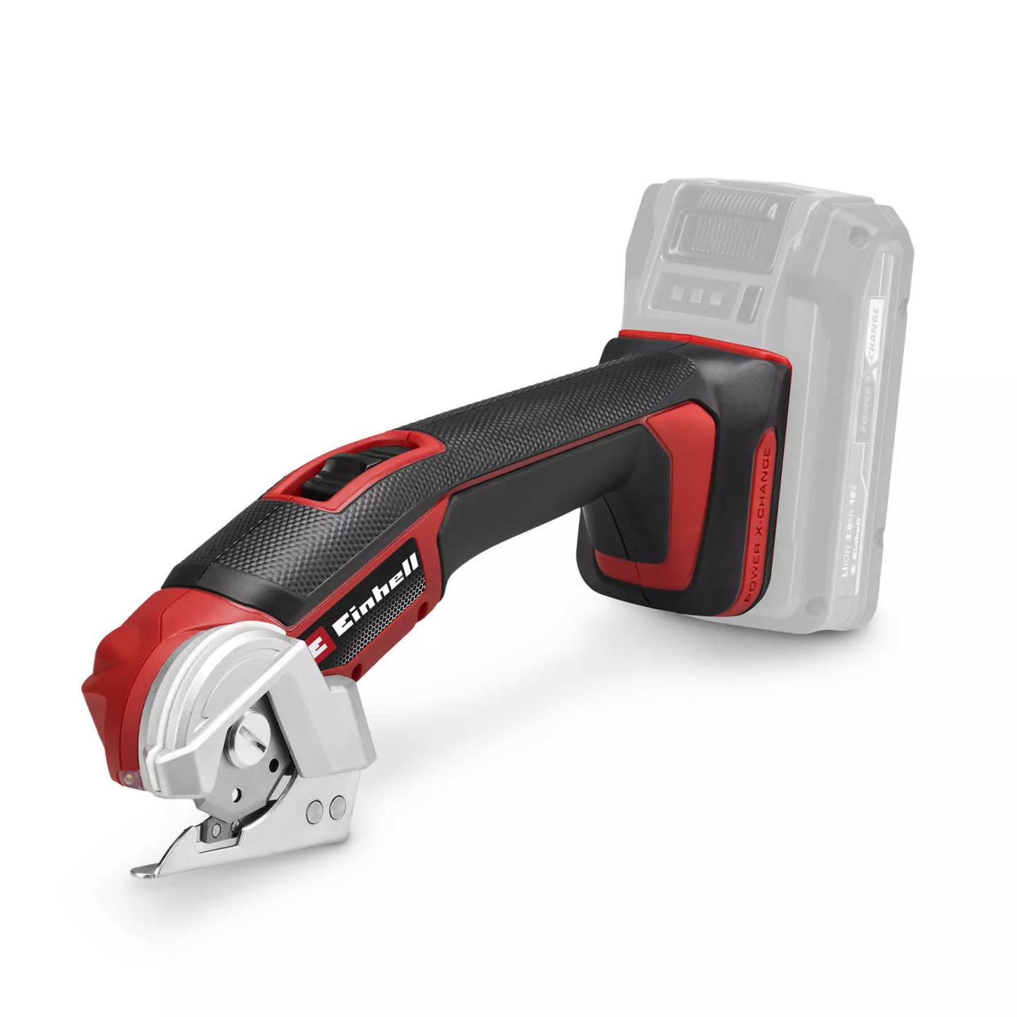 Prerëse Universale me Bateri Einhell TE-UC 18/6 Li - Solo, 18V, 400rpm, 6mm, 44mm - Kuqe/Zezë