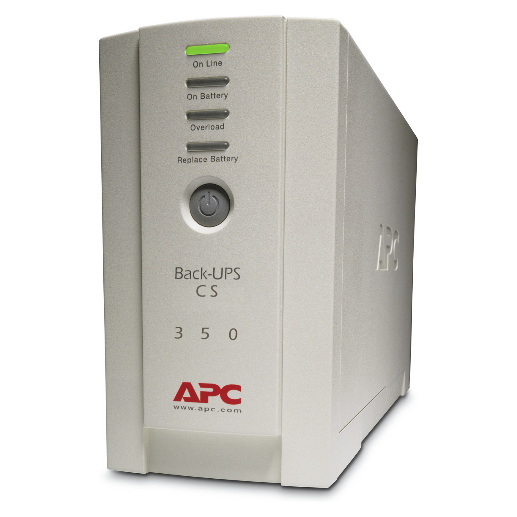 APC BK350EI Back-UPS 350VA / 210W Tower UPS – Offline Power Backup with USB & RJ45 Surge Protection - 1