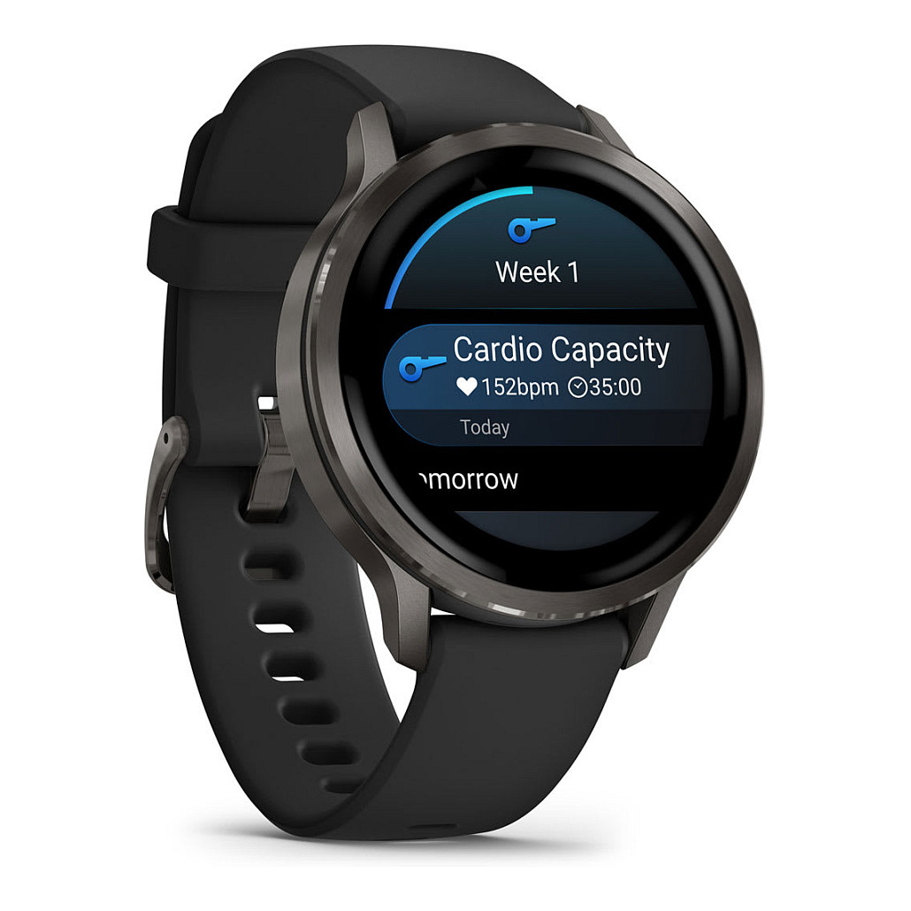 Orë e mençur Garmin Venu 4 / 41mm / Silicone Strap – Zezë - 3