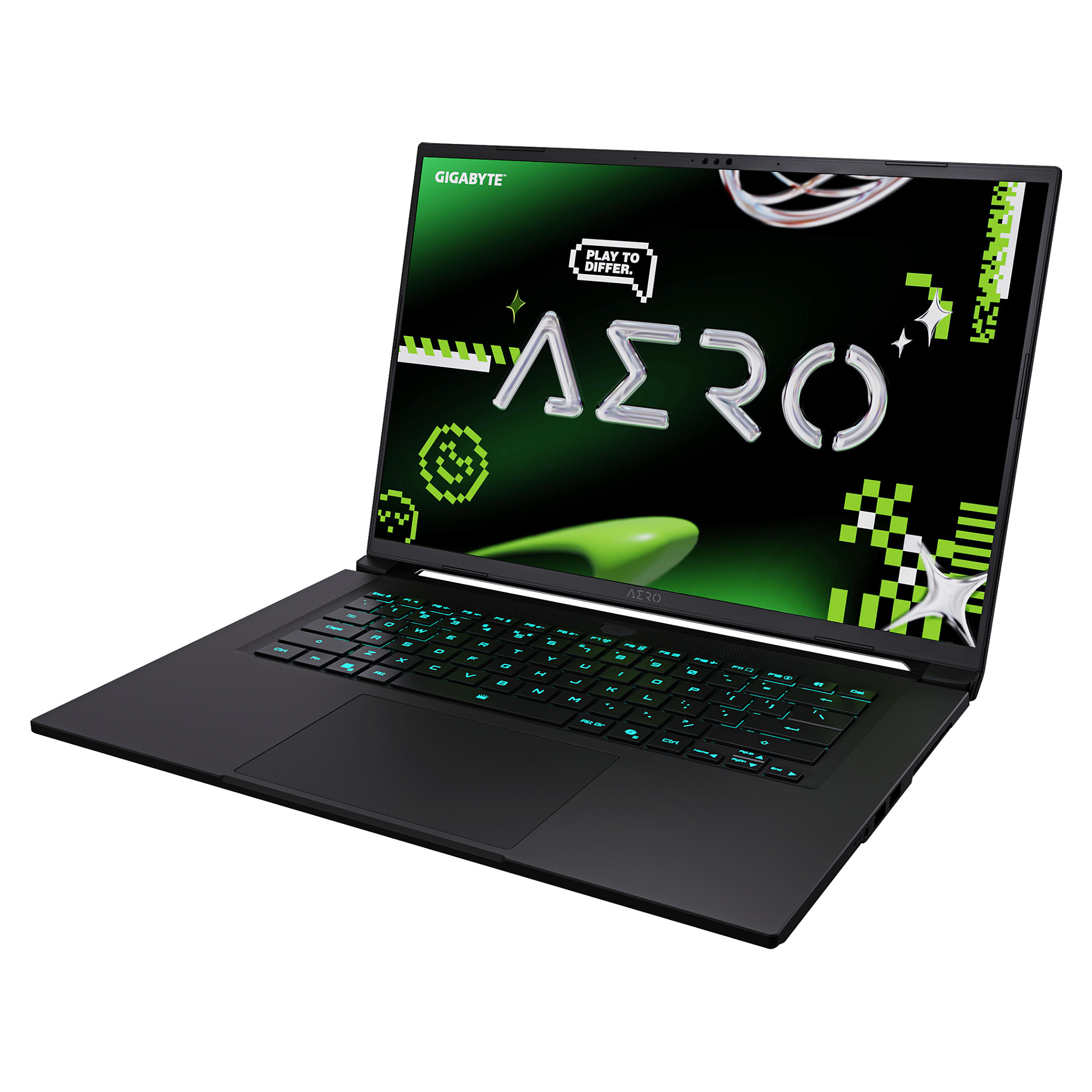 Laptop Gaming Gigabyte Aero X16 1VH93DEC64AH / Ryzen Al 7 350 / 32GB DDR5 / 1TB / 16" WQXGA IPS 165Hz / RTX 5060 8GB - Zezë - 4