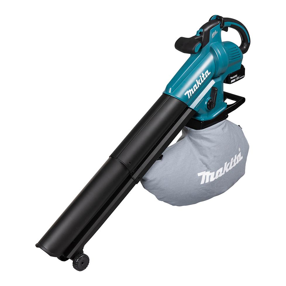 Fryrëse dhe Thithëse për Gjethe Makita DUB187Z, 18V, Brushless, 64m/s, 4.2m³/min - Blu/Zezë - 1