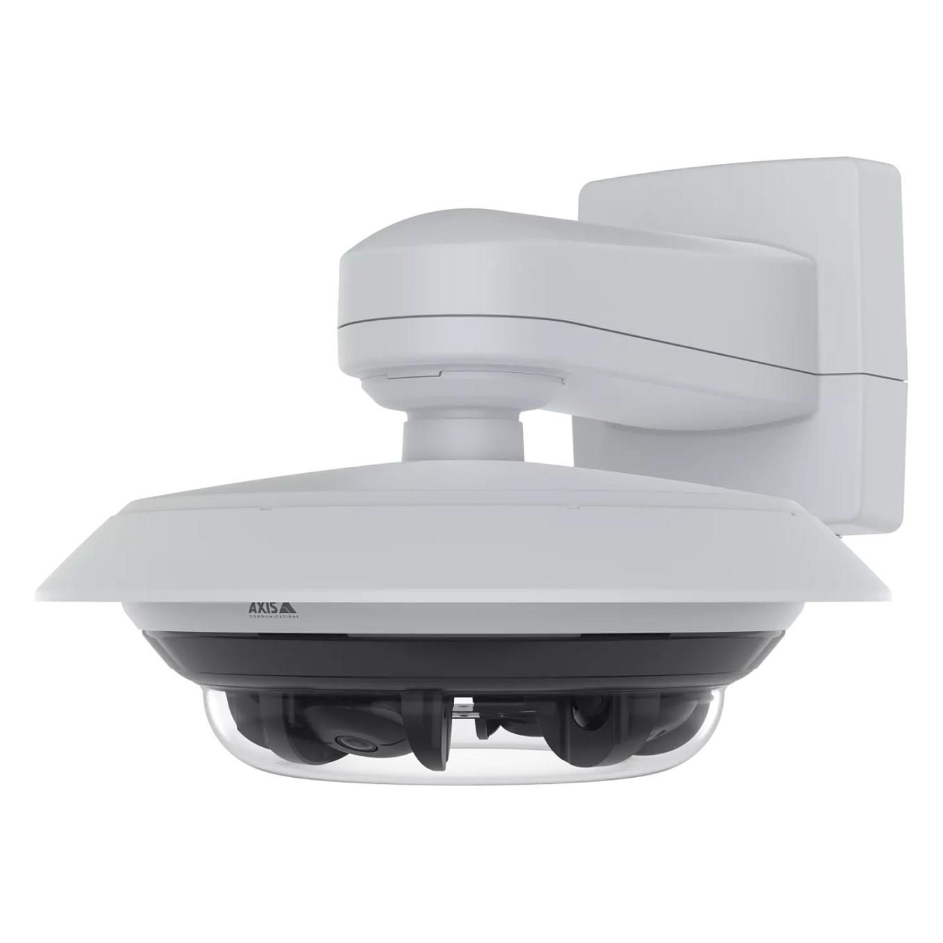 Kamerë Sigurie IP CCTV Axis P3747-PLVE, 4 × 5MP, 3.18–7.42 mm, 2.3x, 360°, IR, PoE, IP66, IK10 - Zezë/Bardhë - 4