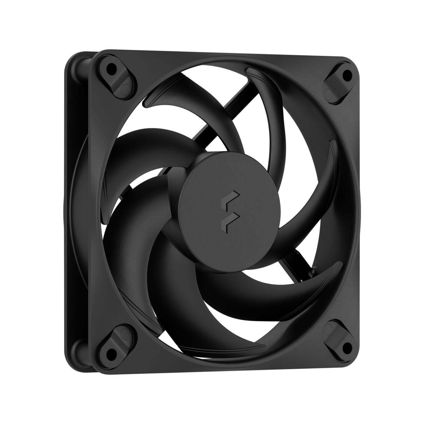 Ftohës për Kasë Fractal Design Dynamic 3-12 RGB, 120mm, 3-Pack - Zezë