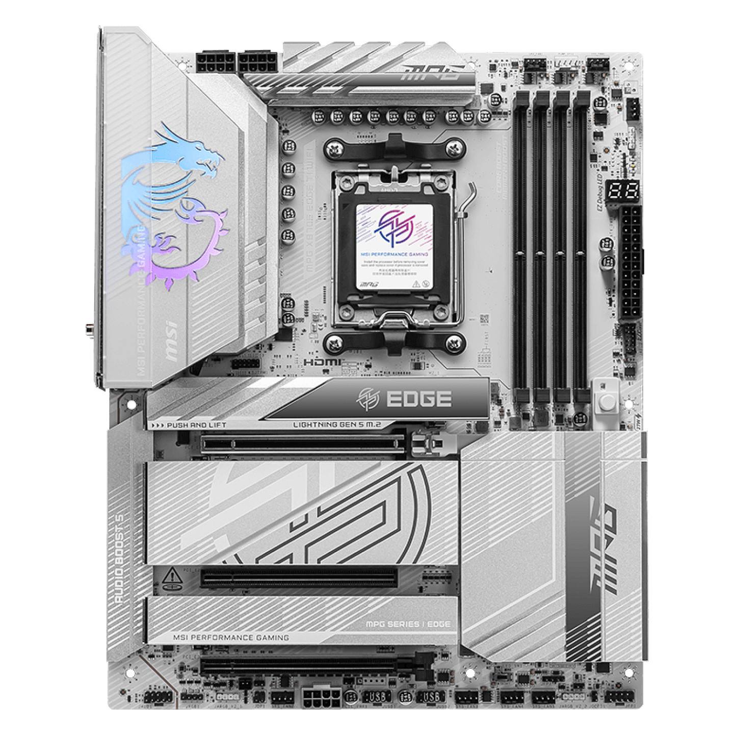 Pllakë Amë MSI MAG X870E EDGE TI Wifi - 2