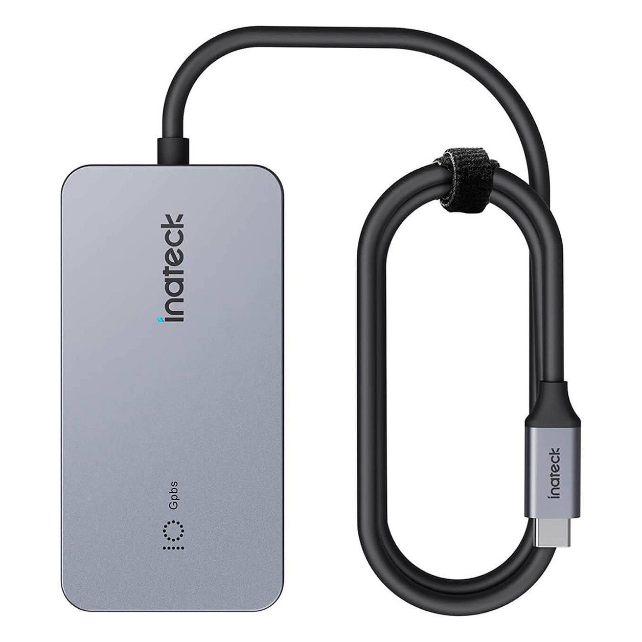Hub USB Inateck HB2027 / 7-in-1 / USB 3.2 Gen 2 / 10Gbps / HDMI 2.0 / 4K 30Hz / 85W PD - Gri