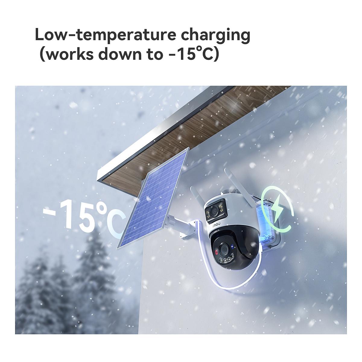 Kamerë Imou AOV Dual, 5MP + 5MP, 3.6mm, 8× Zoom Dixhital, Wireless - Zezë/Bardhë - 30