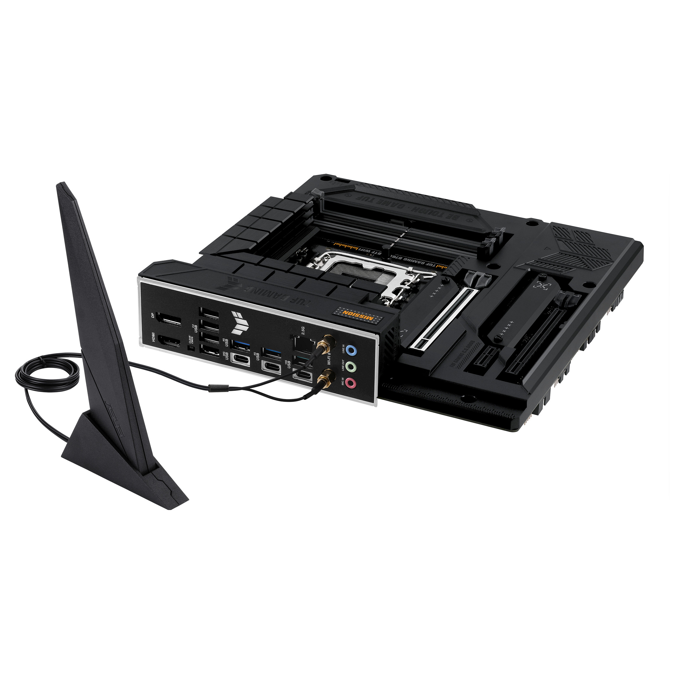Pllakë Amë ASUS Intel TUF GAMING B760M-BTF WIFI DDR5 mATX - 7