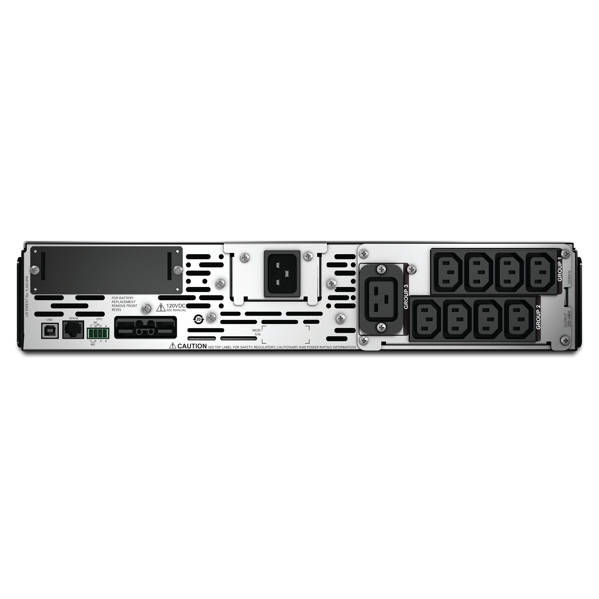 APC SMX3000RMHV2U Smart-UPS X 3000VA / 2700W Rack 2U – Line-Interactive UPS with Pure Sine Wave & SmartSlot - 2