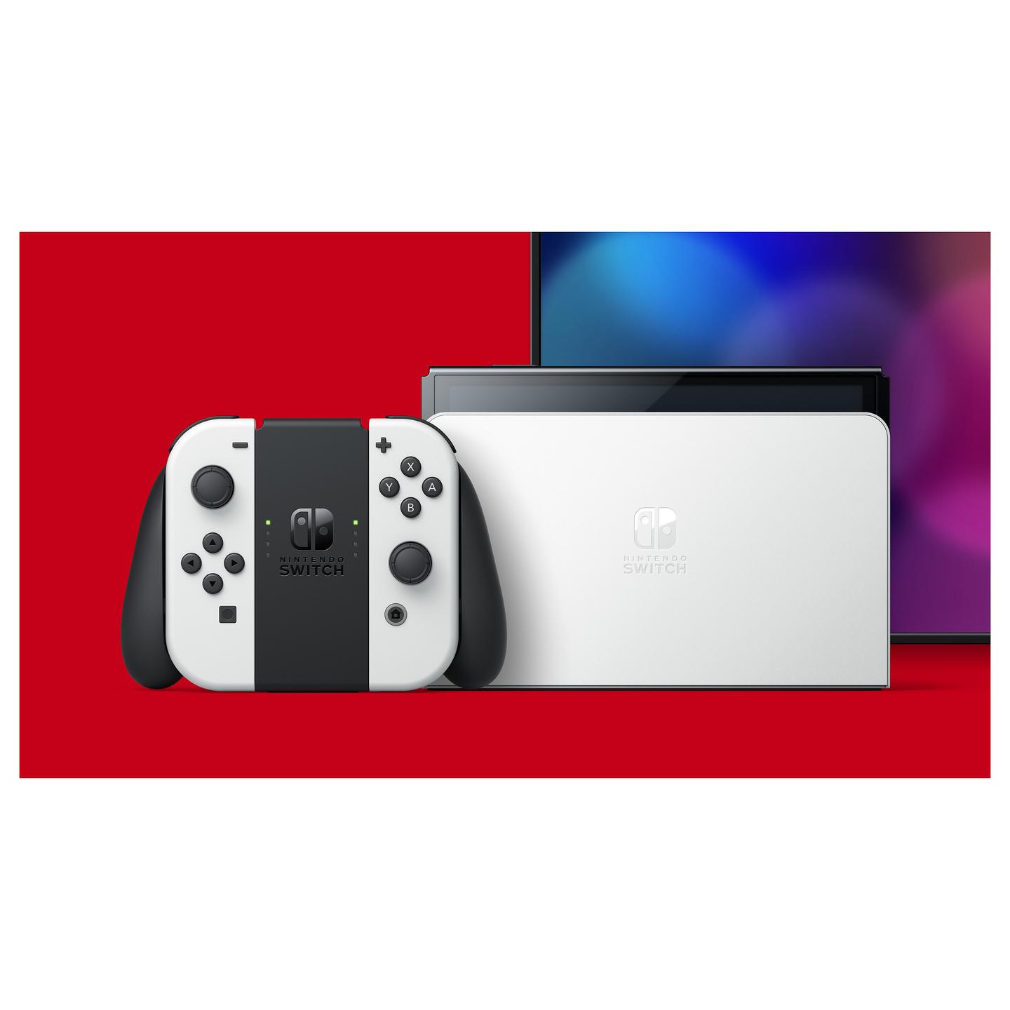 Konzolë Nintendo Switch OLED / 7" OLED / 64GB / Wi-Fi & Bluetooth / Joy-Con – Bardhë - 16
