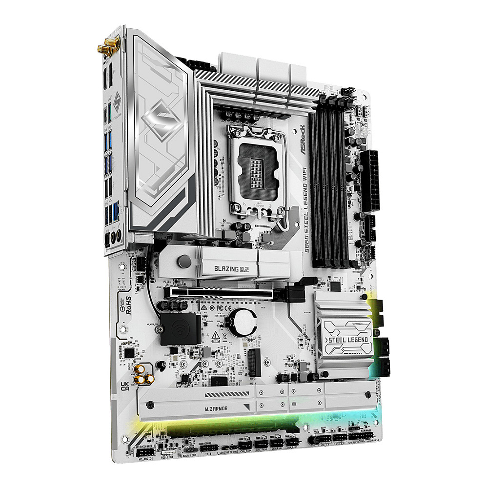 Pllakë Amë ASRock B860 Steel Legend WiFi / LGA 1851 / DDR5 / ATX / HDMI+DP - 4