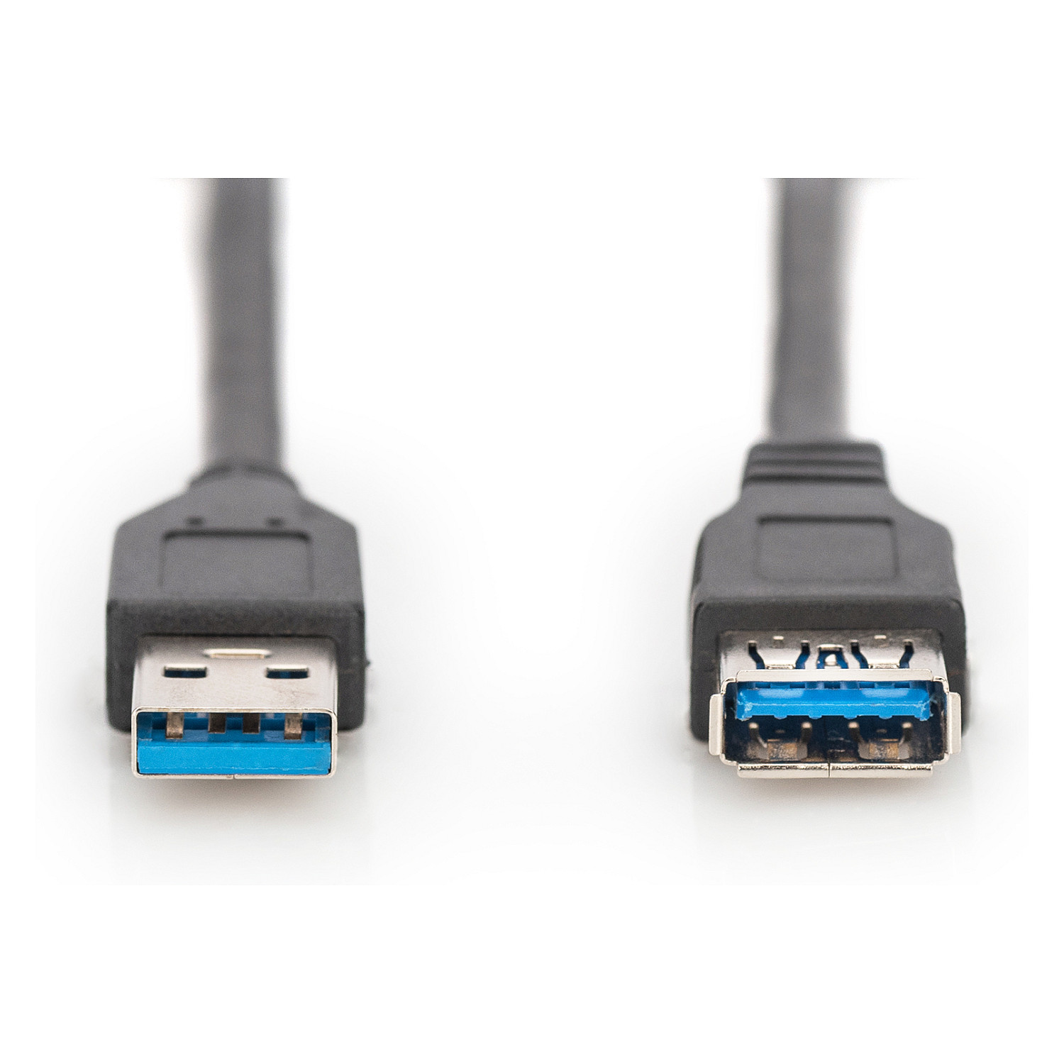 Kabllo USB zgjatues DIGITUS USB 3.0 Typ A në Typ A (M/F) 1.8m - Zezë - 2