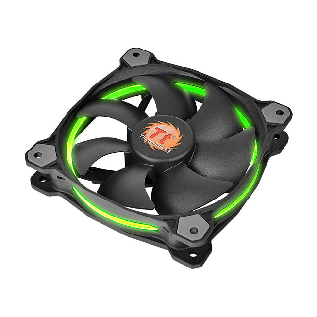 Ftohës për Kasë 120mm Thermaltake Riing 12 LED RGB / 3-Pack – Zezë - 8
