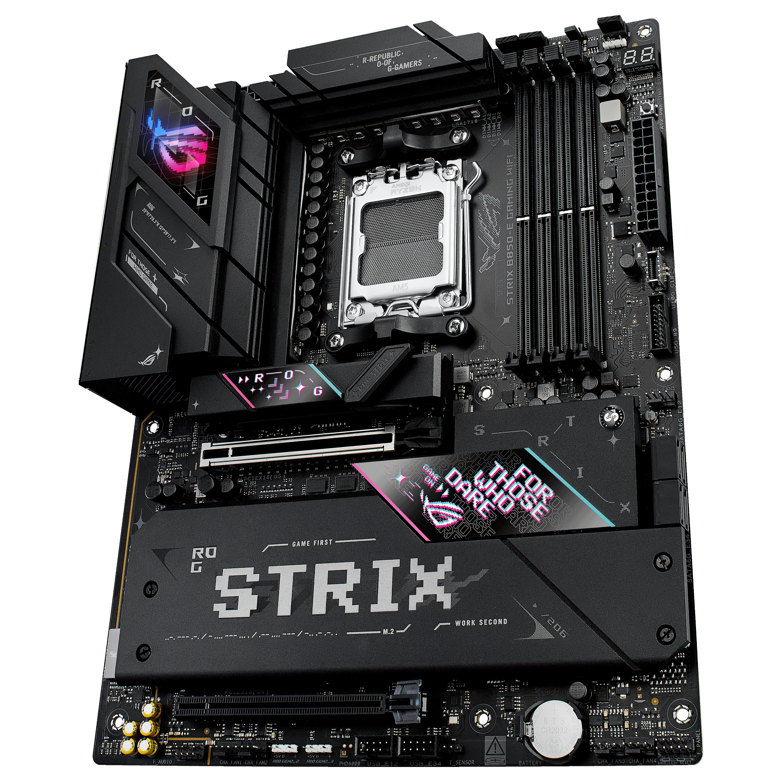 Pllakë Amë AMD AM5 ASUS ROG STRIX B850-E Gaming WIFI / DDR5 / HDMI+DP - 6