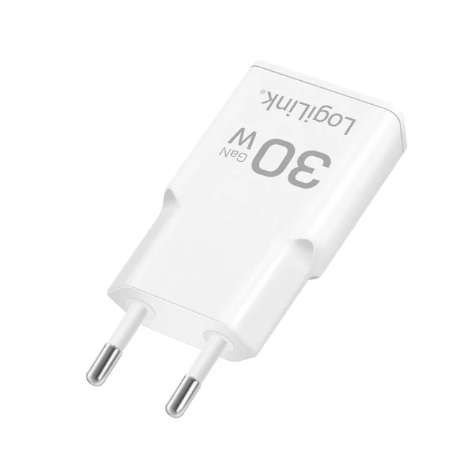 Adapter LogiLink PA0347 / 30W / GaN / 1x USB-C PD / Slim – Bardhë - 2