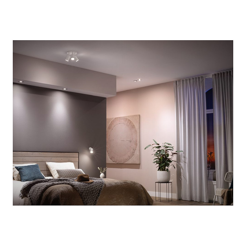 Llambë LED Smart Philips Hue White Ambiance GU10 / Paketë 3copë - 5