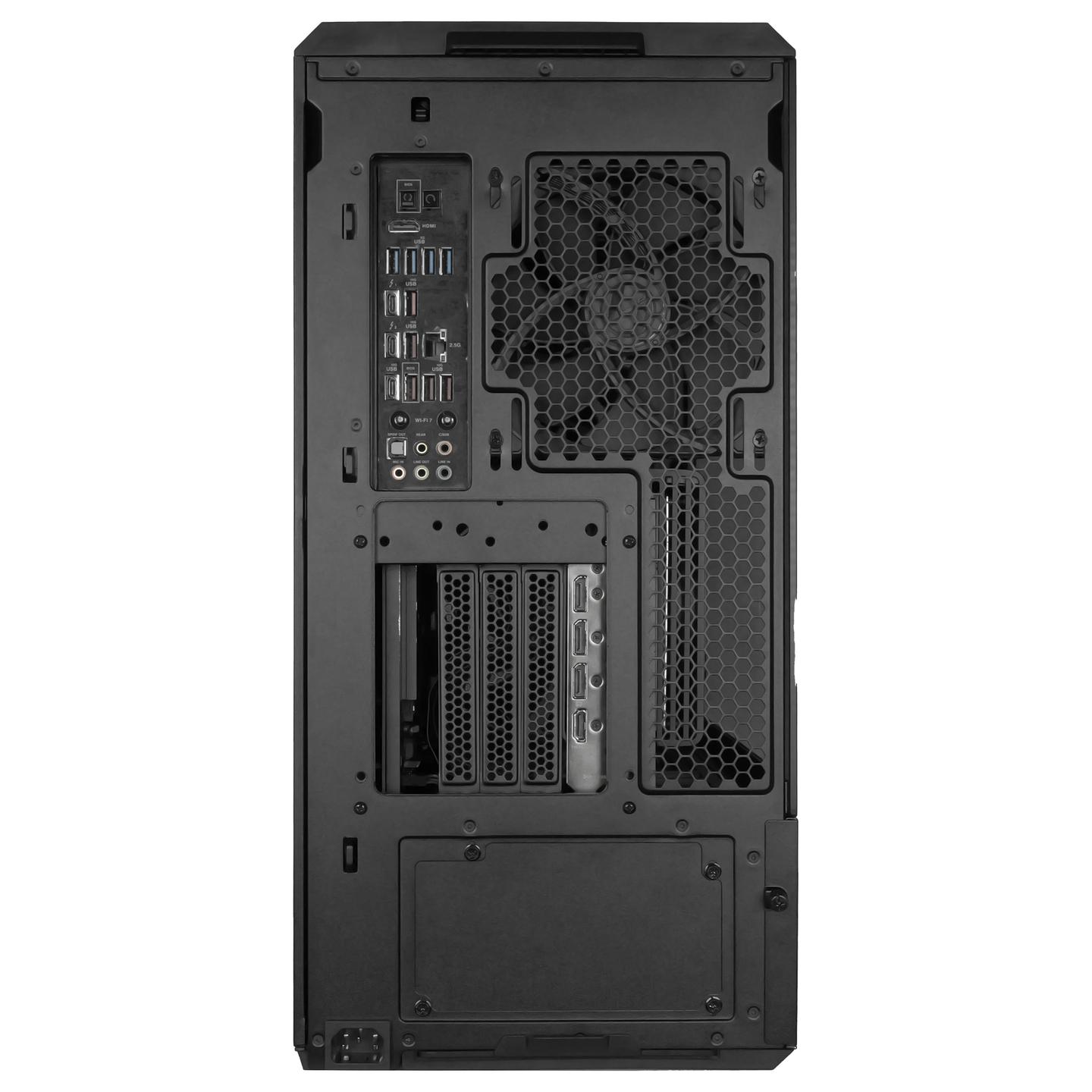 Kasë PC Lian Li LANCOOL 217 / Midi Tower / E-ATX / 2x 170mm + 1x 140mm Fan / Tempered Glass - Zezë - 16