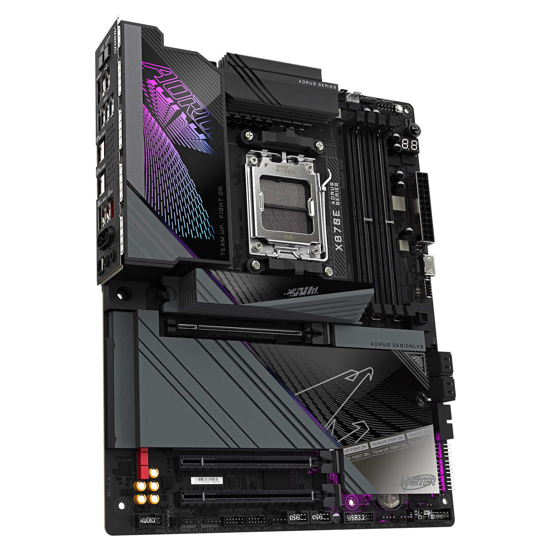 Kartelë grafike AMD GPU Gigabyte AM5 GA-X870E AORUS MASTER ATX - 3