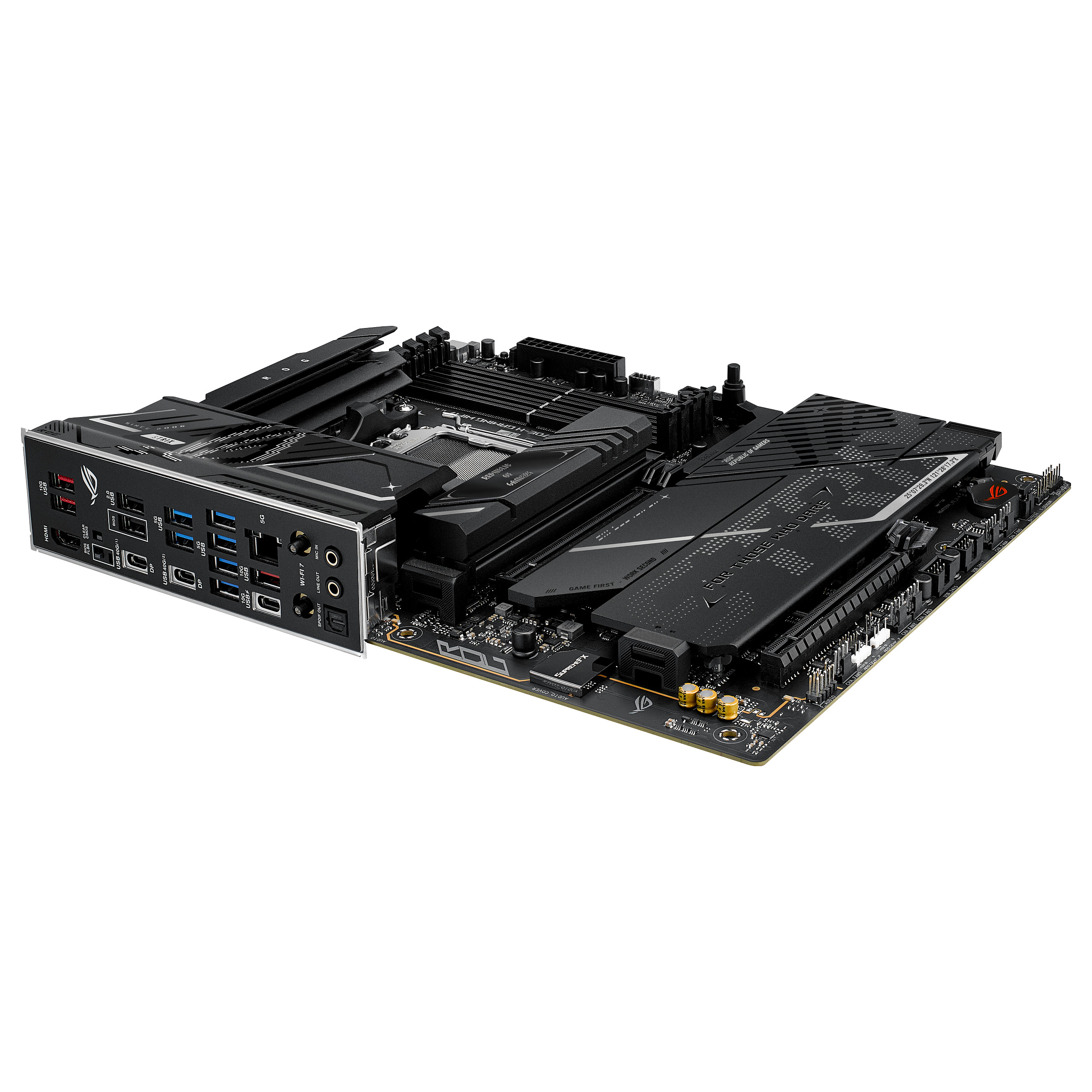 Pllakë Amë AMD AM5 ASUS ROG STRIX X870E-H Gaming WIFI7 / DDR5 / ATX / HDMI - 10