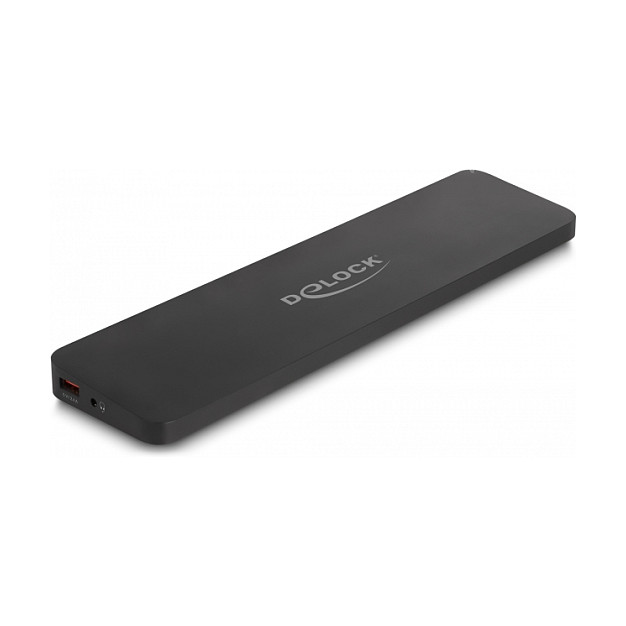 Docking Station DeLOCK Triple Display / DisplayLink 4K / 4xUSB-A / 2xUSB-C / 2xHDMI / 1xDisplayPort / LAN / SD / Audio - Zezë - 1