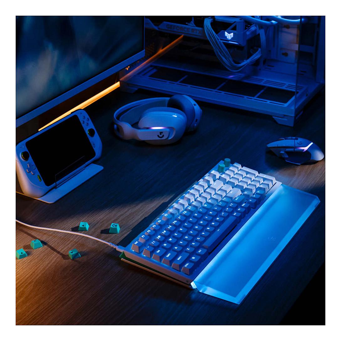 Mbështetëse për Kyçin e Dorës Logitech G512 X Palm Rest 98, Transparente - 2