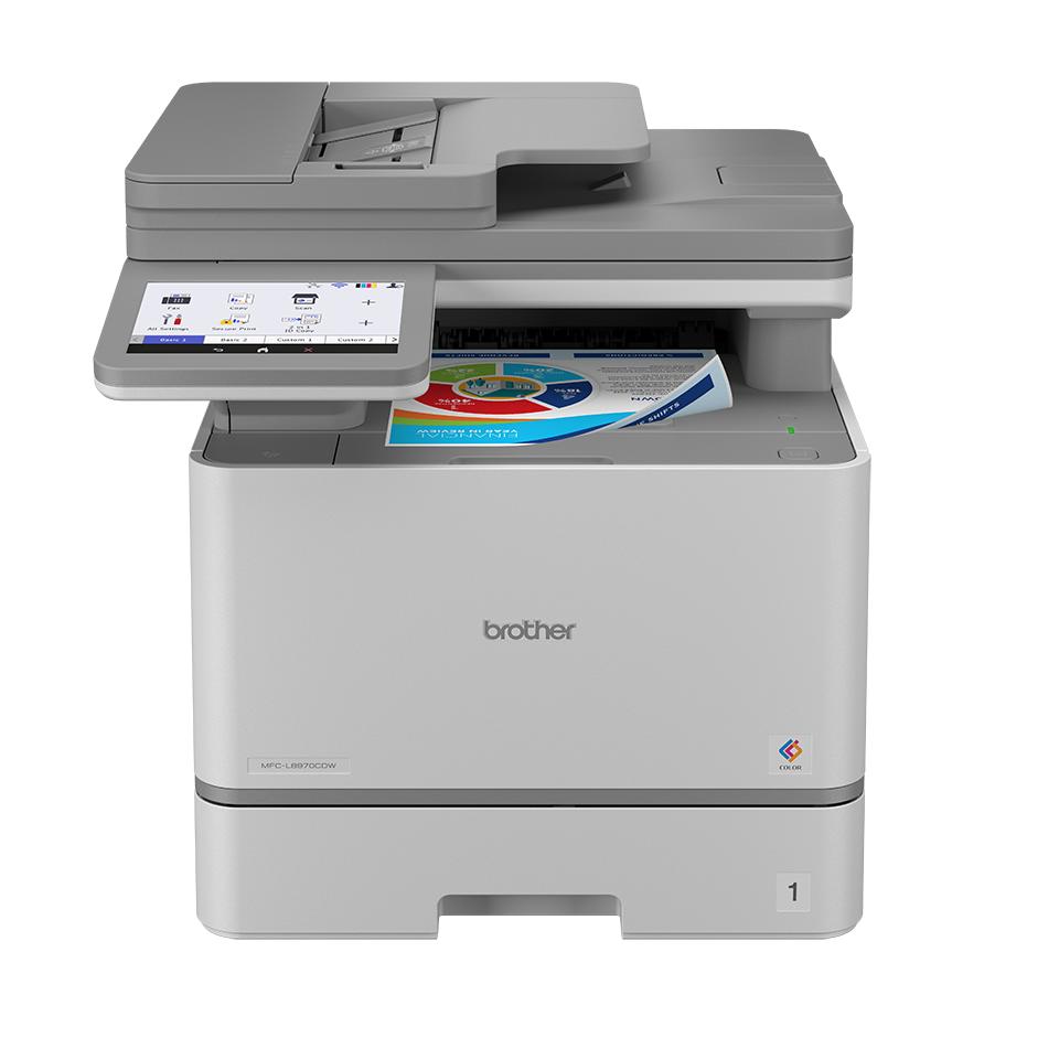 Printer Multifunksional Brother MFC-L8970CDW / me Ngjyra / A4 / 4 në 1 / Wi-Fi - Bardhë