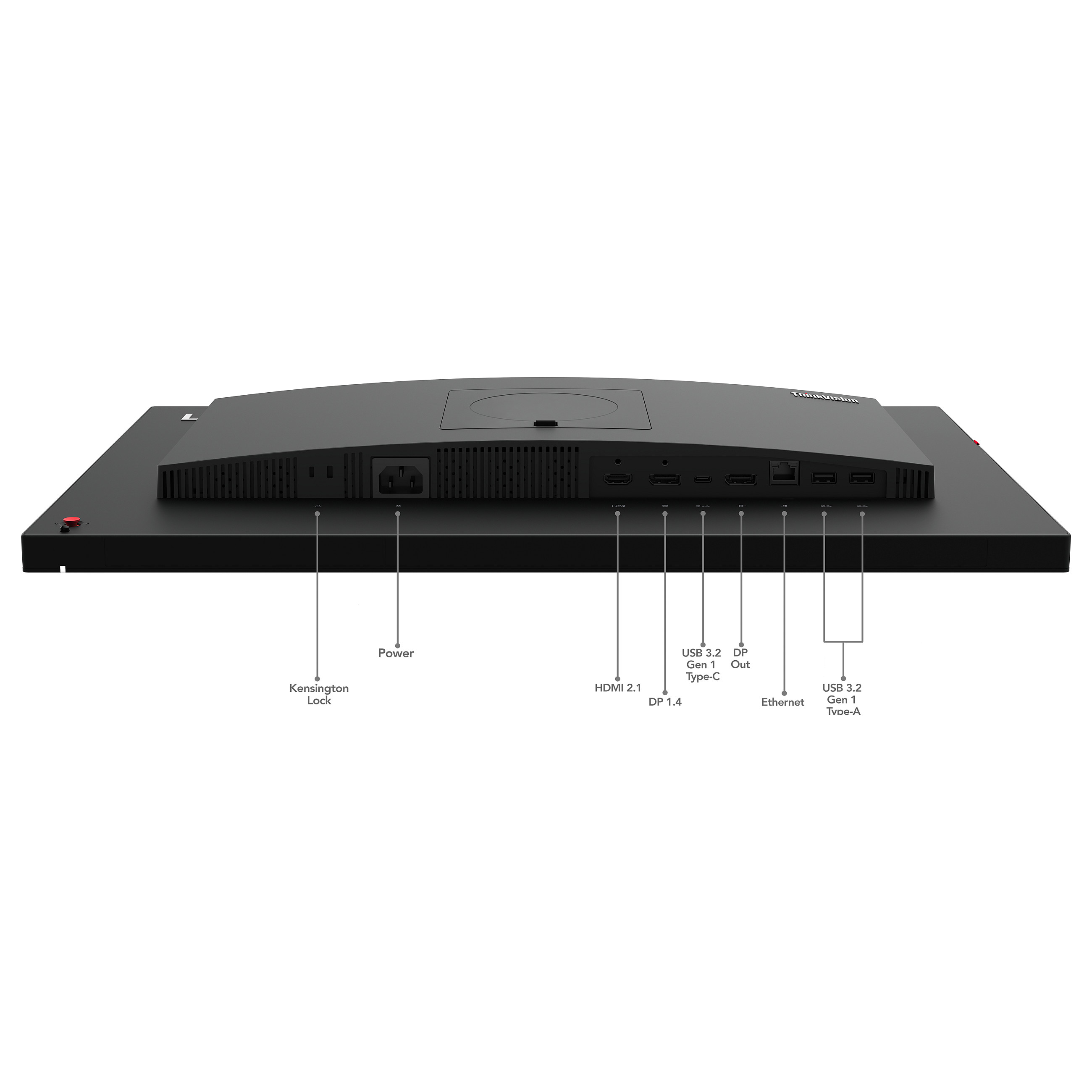 Monitor Lenovo ThinkVision T24mv-30 / 23.8"/ Full HD IPS / LED / 75Hz / 6ms / USB-C + USB-A + HDMI + DisplayPort - Zezë - 18