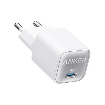 Karikues Anker 511, 30W, USB-C, GaN - Bardhë