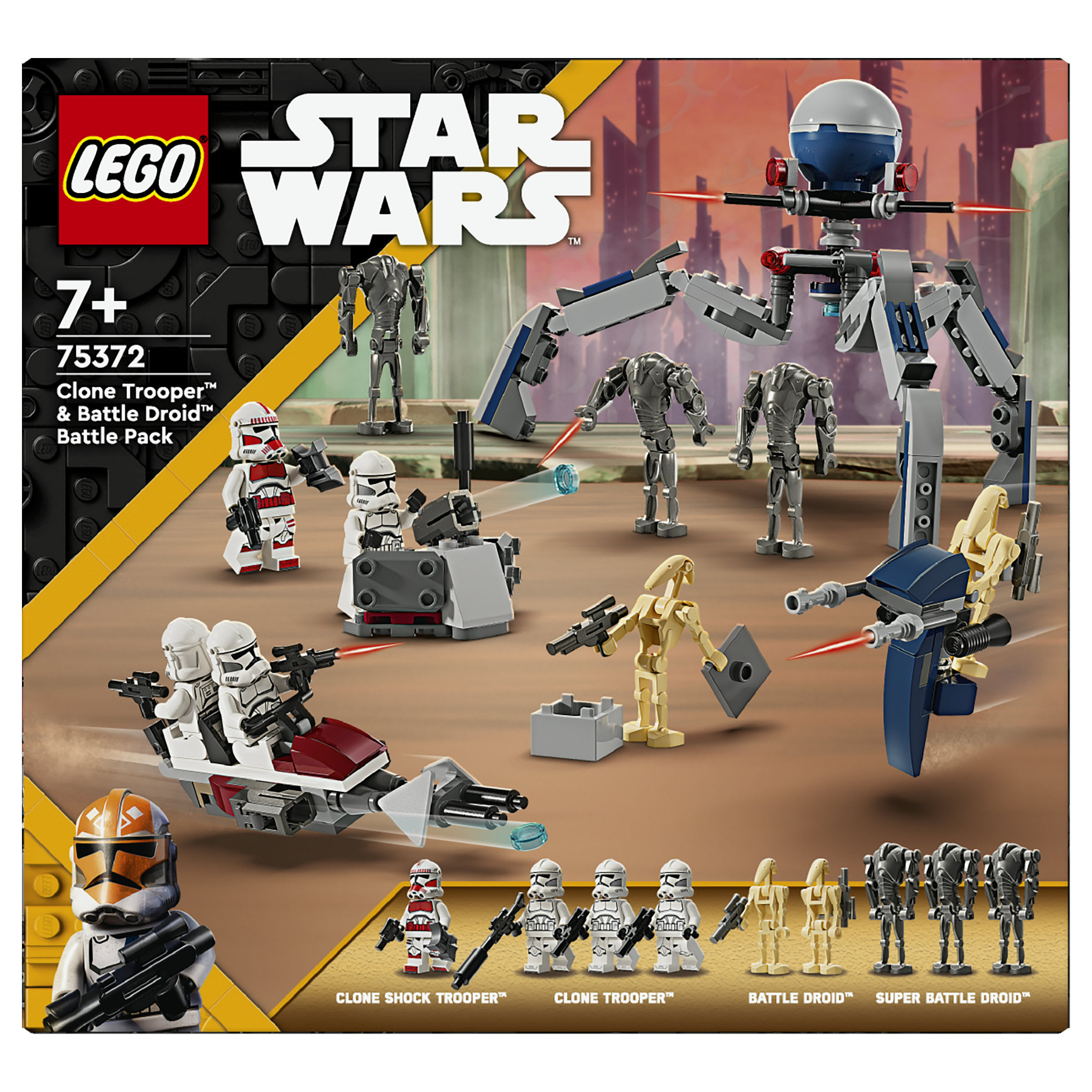 LEGO Star Wars Clone Trooper & Battle Droid Battle Pack 75372 - 10