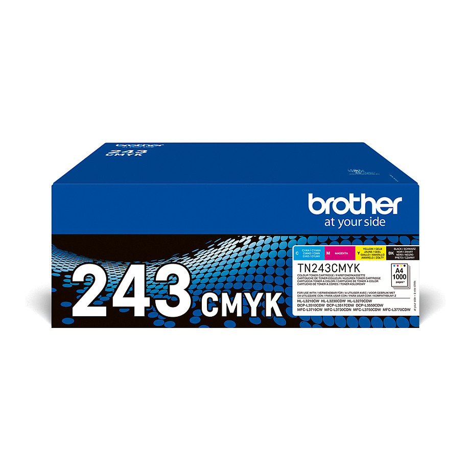 Toner Brother TN-243CMYK Value Pack (BK/C/M/Y) - 1