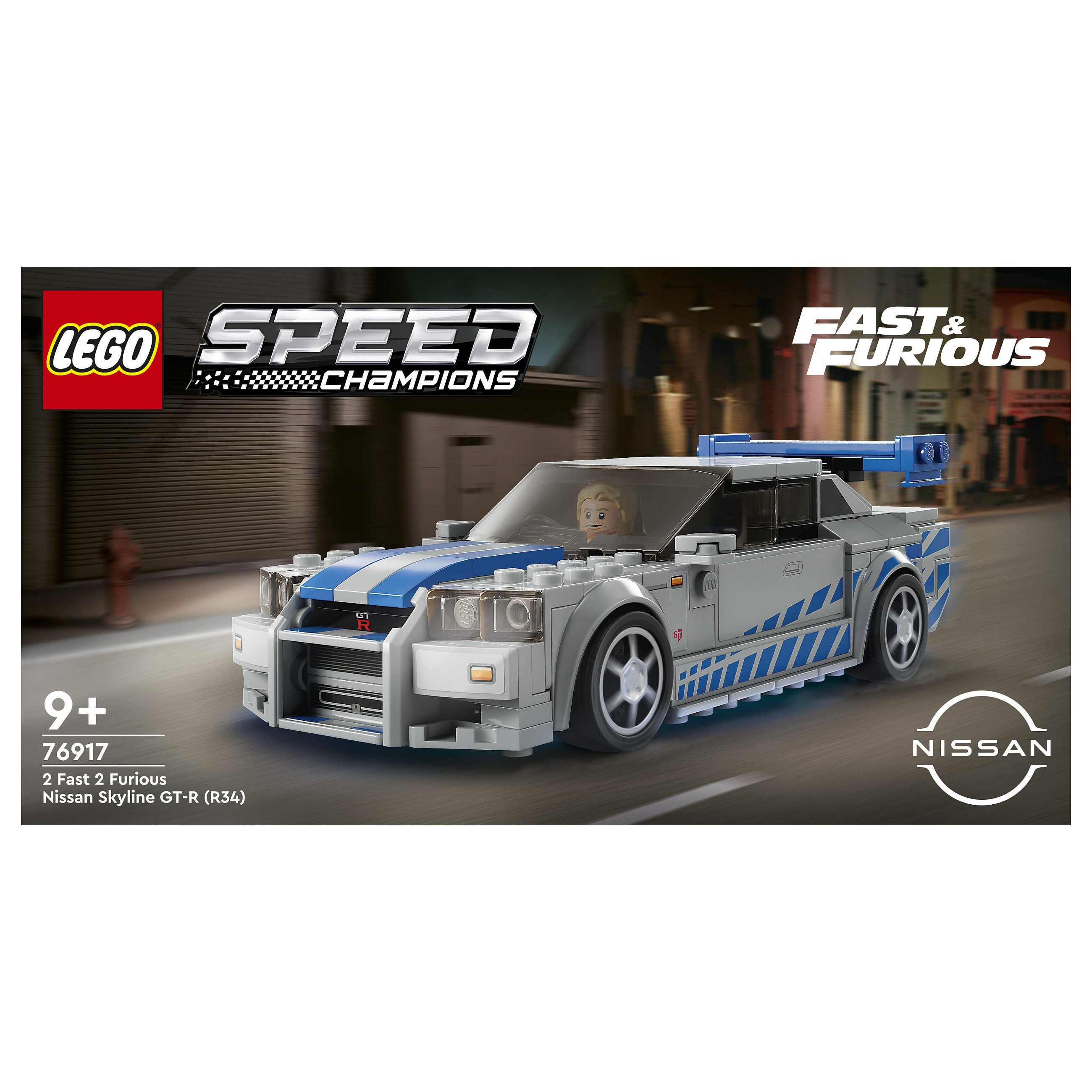 LEGO Speed Champions 2 Fast 2 Furious Nissan Skyline GT-R No. 76917 - 9