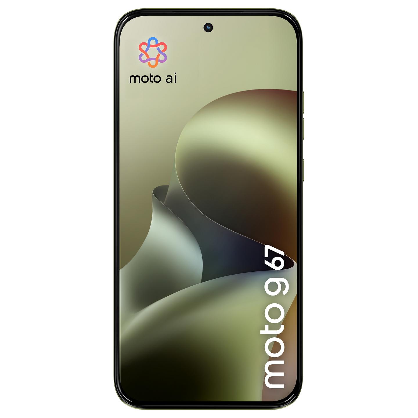 Telefon Motorola moto g67 / 4GB / 256GB / 5G / Hybrid Dual SIM - Gjelbër - 9