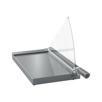 Paper Cutter Leitz Precision Office Pro A3, 25 Fletë, A3, Teh Çeliku Inoks, Ndriçim EdgeGlow, Bazë Xhami – Antracit