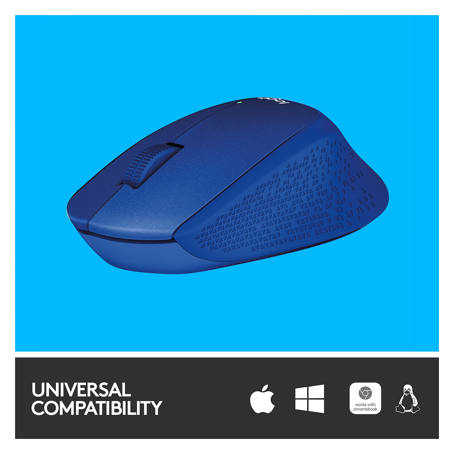 Maus Logitech M330 SILENT PLUS, i kaltër - 6